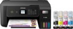 Epson EcoTank ET-2800 Wireless Color All-in-One Cartridge-Free Supertank Printer with Scan and Copy â€“ The Ideal Basic Home Printer - Black, Medium - Image 2