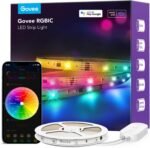 Govee RGBIC Alexa LED Strip Light 32.8ft, Smart WiFi LED Lights Work with Alexa and Google Assistant, Segmented DIY, Music Sync, Color Changing LED Strip Lights for Room, Kitchen, Desk, Holiday - Image 2