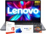 Lenovo V15 Laptop for Student & Business with Microsoft Office, AMD Ryzen 3 7320U (Beat i7-1065G7), 15.6 FHD, Radeon Graphics, 16GB RAM 512GB SSD, Ethernet Port RJ-45, WiFi6, Windows 11 Pro, WOWPC USB - Image 2