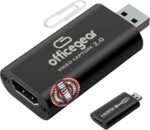 OfficeGear OGHDCAP Budget-Friendly HDMI to USB 2.0 Video Capture Card for Streaming, Live Broadcasting, Video Conference,Teaching,Gaming–Cam Link Card 4K HDMI Input 1080p Output, Game Capture Adapter - Image 2