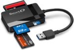 SmartQ C368 USB 3.0 Card Reader - Plug & Play, Compatible with Apple & Windows, Supports SD, Micro SD, MS, CF Cards - Image 2