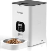 VOLUAS Automatic Cat Feeders - Timed Pet Feeder for Cats and Dogs with Dry Food Dispenser, Desiccant Bag, Programmable Portion Control, 4 Daily Meals, 10s Voice Recorder - Image 2