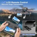 4K GPS Drone with Camera for Adults with 4.5” HD Screen Controller, Brushless Motor, Includes SD Card, 60-Min Flight Time, Auto Return, Follow Me, Under 249g, Beginner-Friendly, Great Gift - Image 4