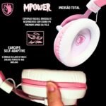 SADES MPOWER Stereo Gaming Headset for PS4, PC, Mobile, Noise Cancelling Over Ear Headphones with Retractable and Flexible Mic & Soft Memory Earmuffs for Laptop Nintendo Switch Games-Angel Edition - Image 5