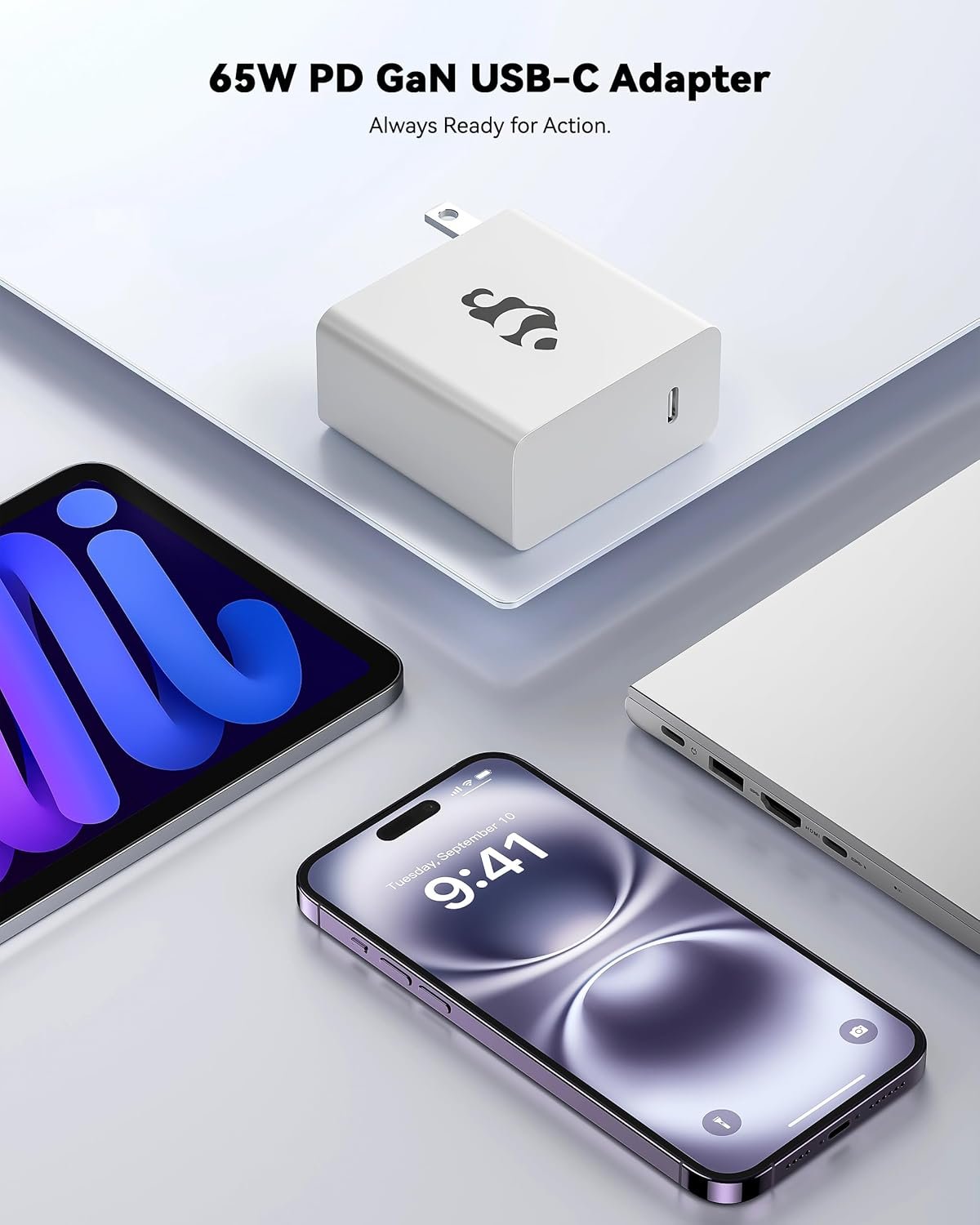 15.6'' IPS FHD-Laptop, 32GB RAM 1TB SSD AMD Ryzen 5(Beat i5-1135G7, 4 Cores Up to 3.7GHz) Student Computer with 65W Type-C, 2 Years Warranty, Fingerprint, Backlit Keyboard, BT5.2, Numpad, for Home - Image 5