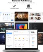 15.6'' IPS FHD-Laptop, 32GB RAM 1TB SSD AMD Ryzen 5(Beat i5-1135G7, 4 Cores Up to 3.7GHz) Student Computer with 65W Type-C, 2 Years Warranty, Fingerprint, Backlit Keyboard, BT5.2, Numpad, for Home - Image 6