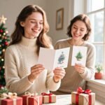 25 Christmas Cards, 5 Assorted Gold Foil Merry Christmas Tree Card with Envelopes, Bulk Greeting and New Years Cards, Perfect to Send Warm Holiday Wishes to Friends and Family - 4" x 6" - Image 7