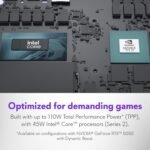 Alienware 16 Aurora Gaming Laptop AC16250-16" WQXGA 120Hz Display, Intel Core 7-240H Processor, 16GB DDR5 RAM, 1TB SSD, NVIDIA GeForce RTX 5050 8GB Graphics, Windows 11 Home, Onsite Service - Blue - Image 4