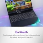 Alienware 16 Aurora Gaming Laptop AC16250-16" WQXGA 120Hz Display, Intel Core 7-240H Processor, 16GB DDR5 RAM, 1TB SSD, NVIDIA GeForce RTX 5050 8GB Graphics, Windows 11 Home, Onsite Service - Blue - Image 8