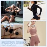 3 Pack High Waisted Biker Shorts for Women – 3"/ 5"/ 8" Black Workout Yoga Compression Novelty Shorts for Running - Image 5