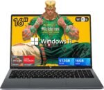2025 AMD Gaming Laptop, 16 inch Laptop Computer with AMD Ryzen 7 5825 Series(8C/16T, Up to 4.5GHz), 16GB RAM 512GB NVMe SSD Laptop, Radeon RX Vega 8 Graphics, WiFi-6, Backlit KB, HDMI - Image 2